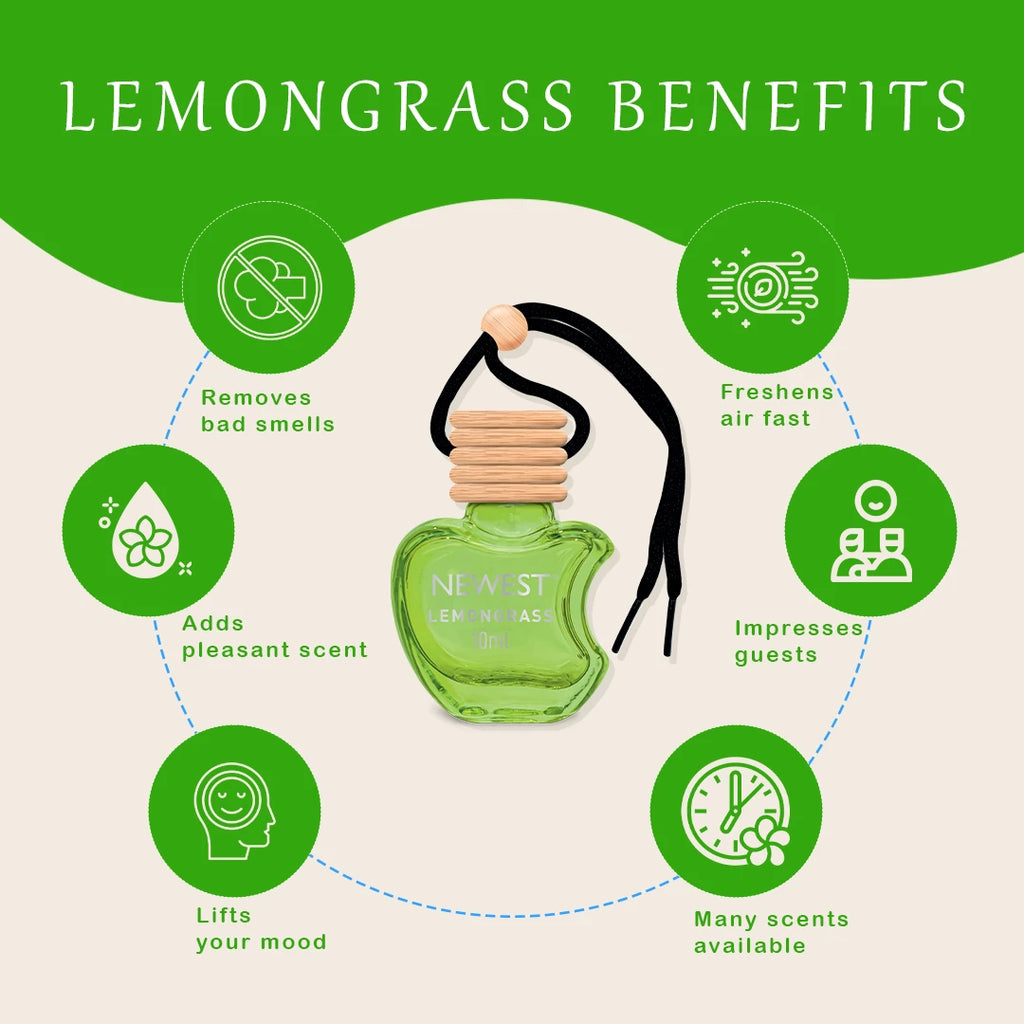 NEWEST APPLE AIR FRESHENER - LEMON GRASS (10 ML)