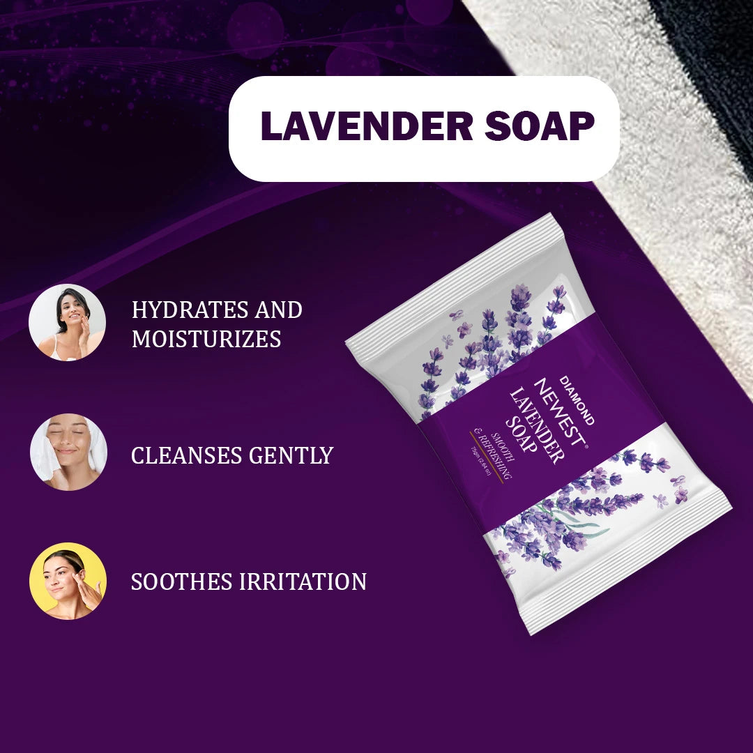 NEWEST LAVENDER  SOAP 75 GM
