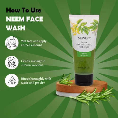 NEWEST NEEM FACE WASH 100ML