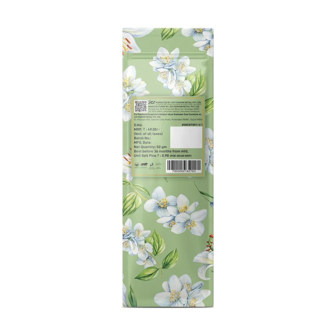 NEWEST INDIEFLORA INCENSE STICKS - JASMINE (50GM)