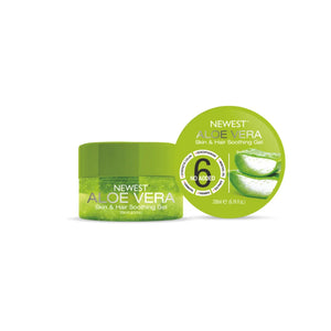 NEWEST ALOE VERA SKIN & HAIR SOOTHING GEL 200ML