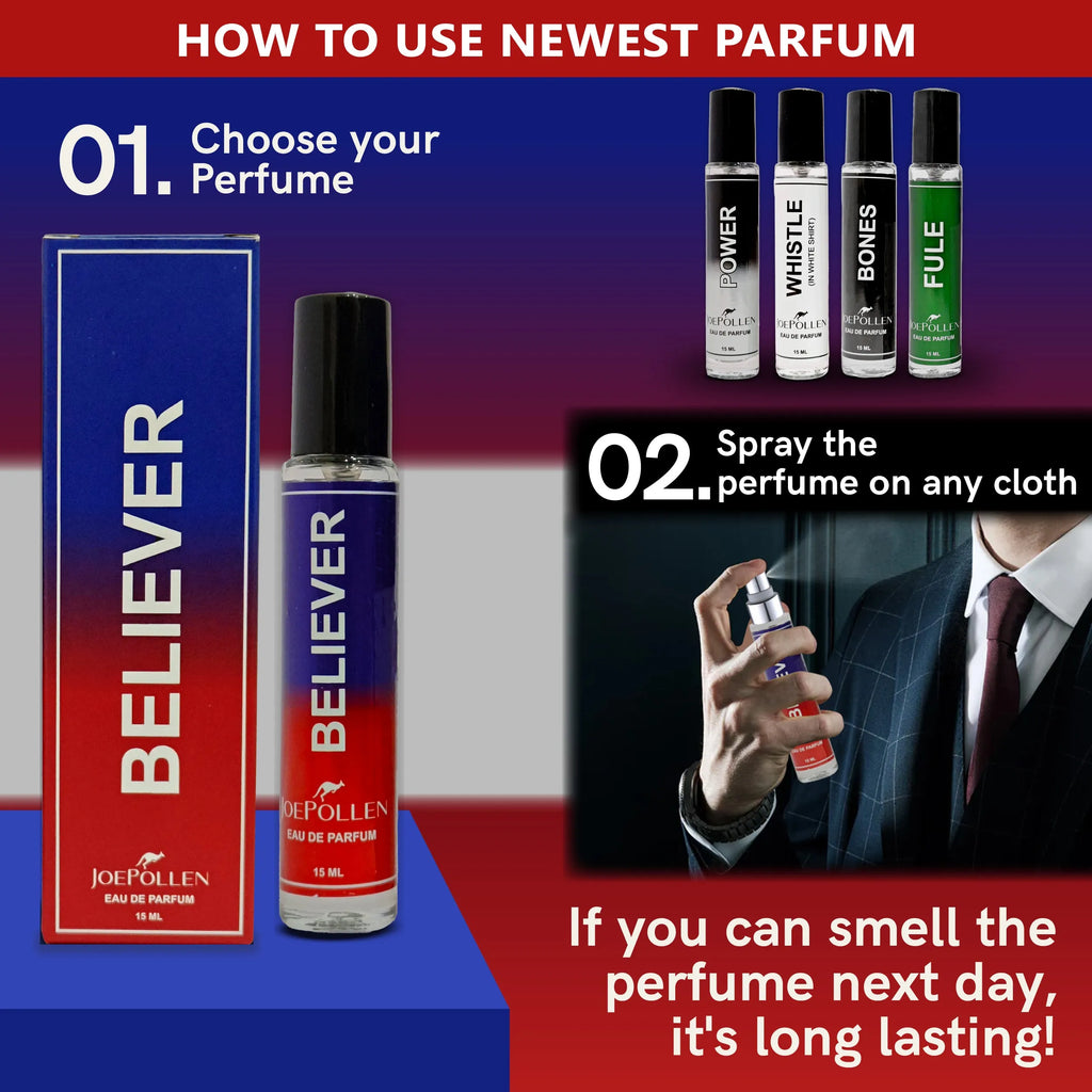 JOE POLLEN BELIEVER PERFUME 15ML