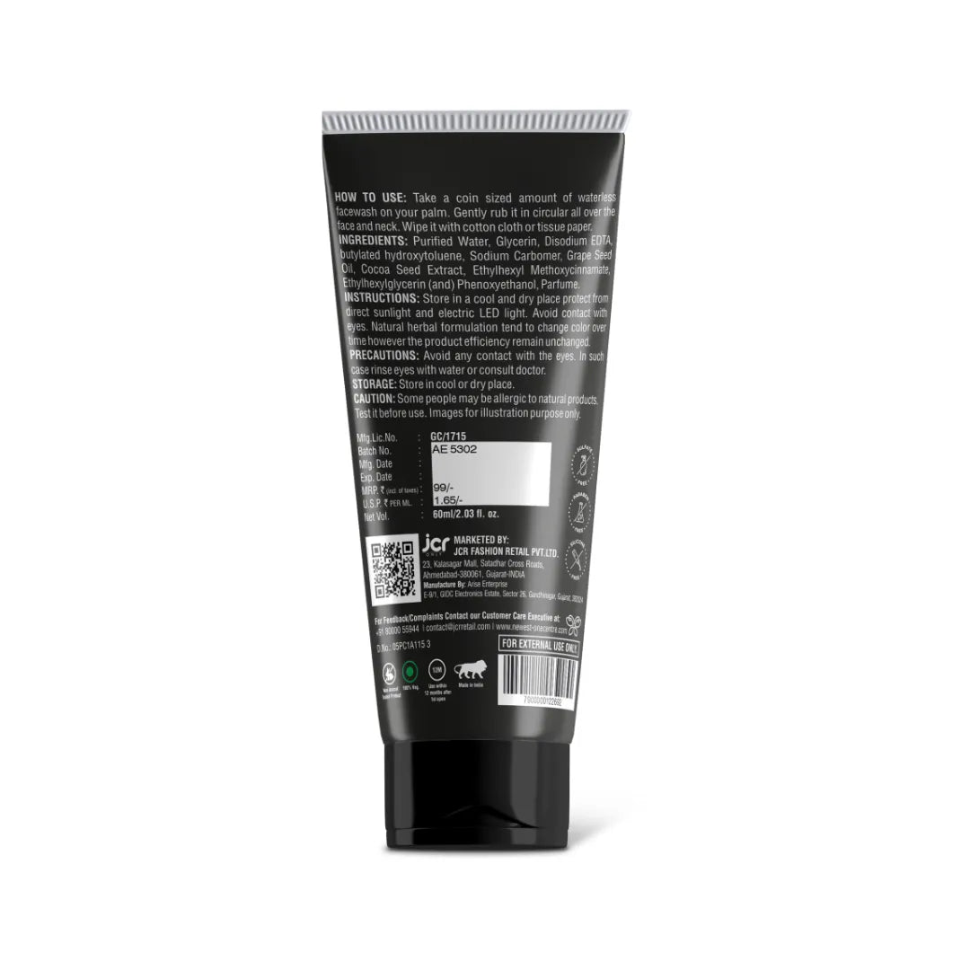 NEWEST SMART WATERLESS FACE WASH - ANTI RADIATION (60ML)