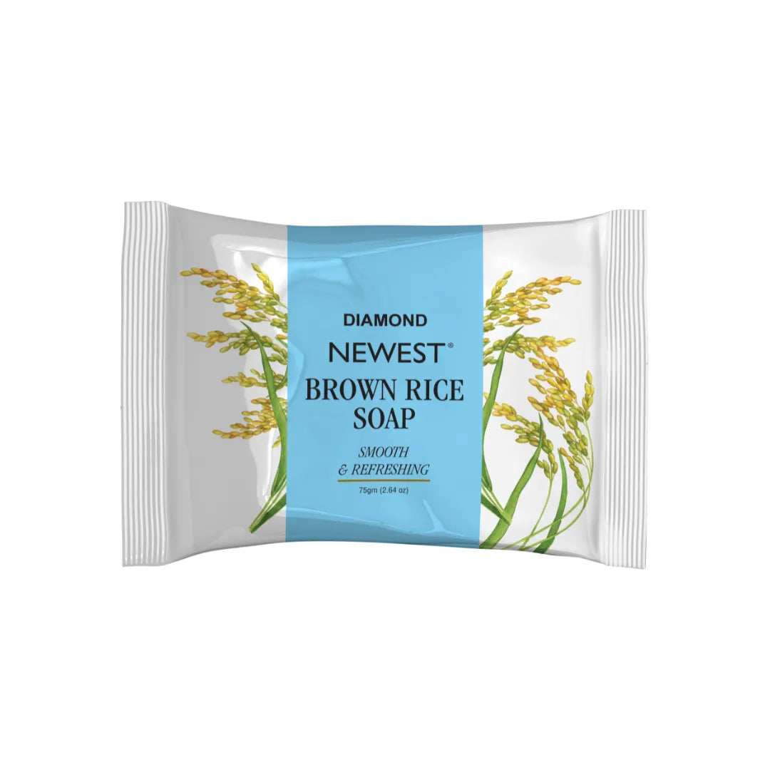 NEWEST BROWN RICE  SOAP 75 GM