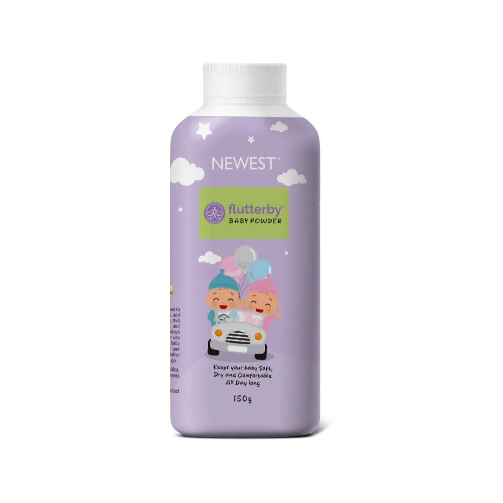 NEWEST FLUTTERBY BABY POWDER 150G