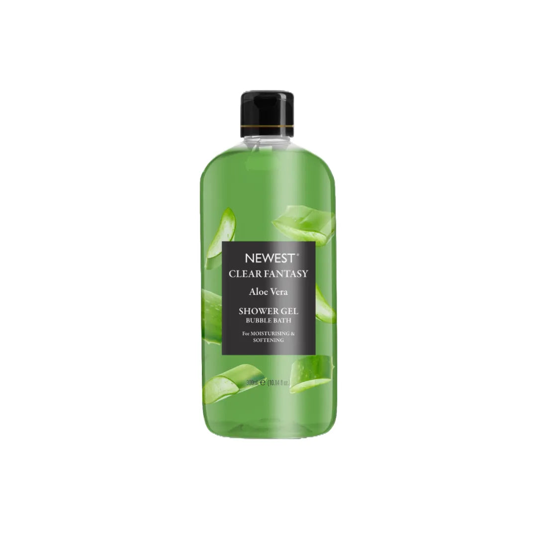NEWEST CLEAR FANTASY ALOVERA SHOWER GEL 300ML