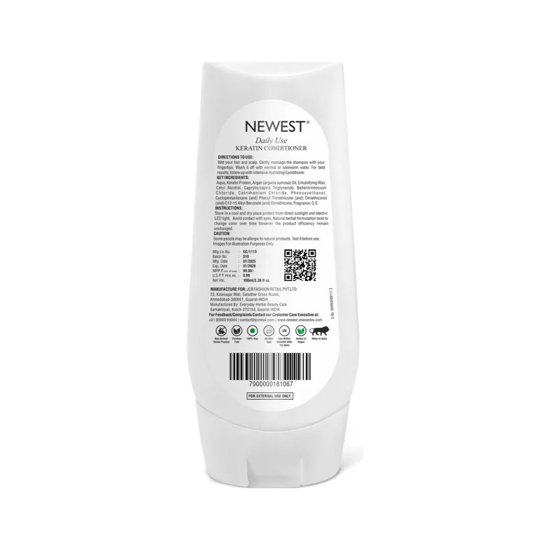 NEWEST DAILY USE KERATIN CONDITIONER 100ML