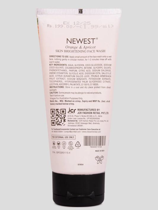 NEWEST APRICOT & ORANGE FACE WASH