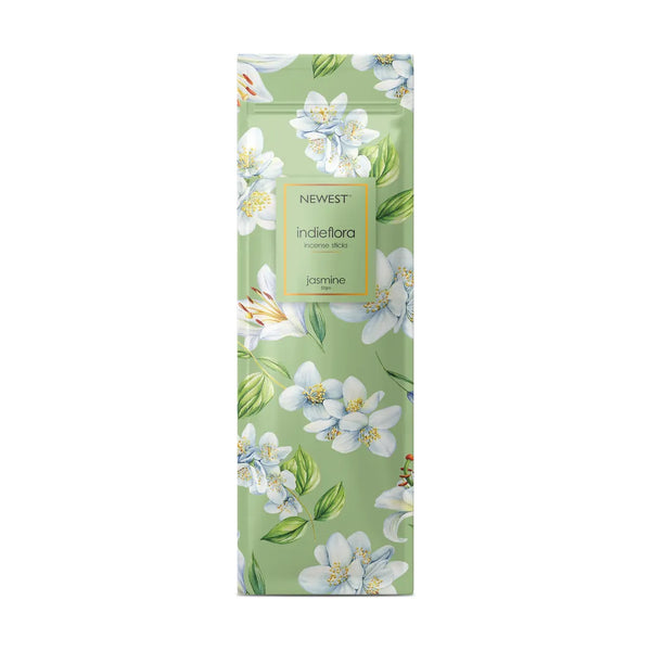 NEWEST INDIEFLORA INCENSE STICKS - JASMINE (50GM)