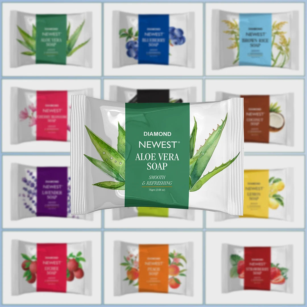 NEWEST ALOE VERA SOAP SMOOTH & REFRESHING 75GM