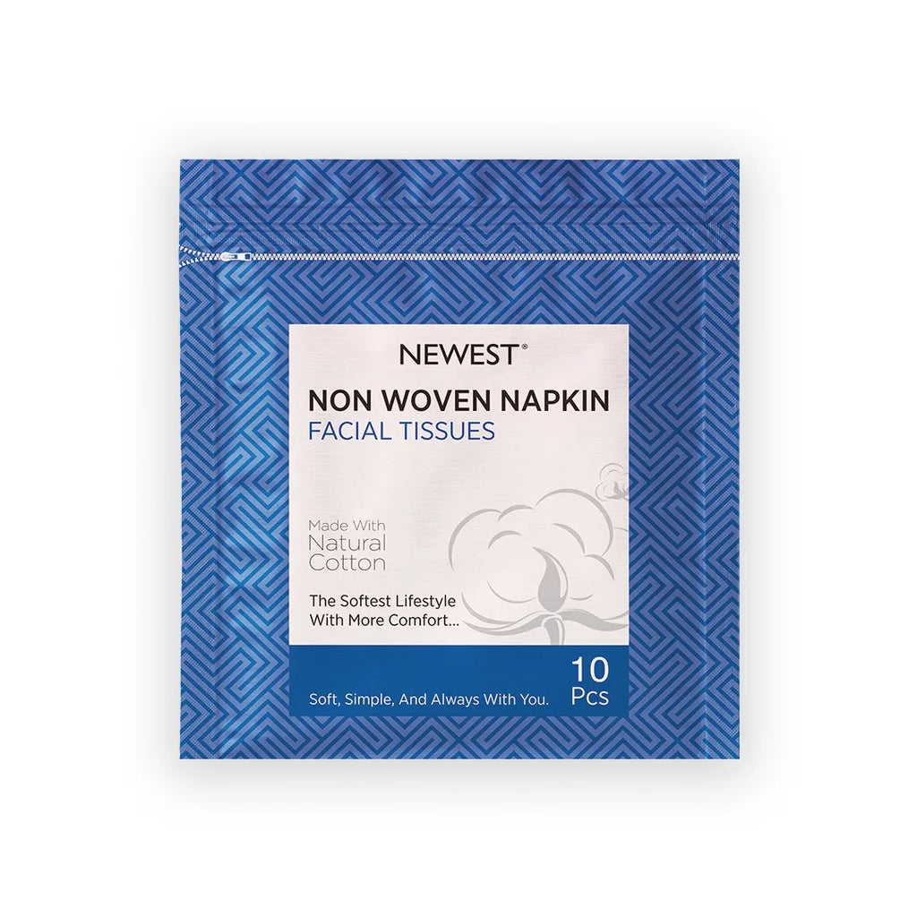 NEWEST NON WOVEN NAPKIN FACIAL TISSUE-(10 PCS)