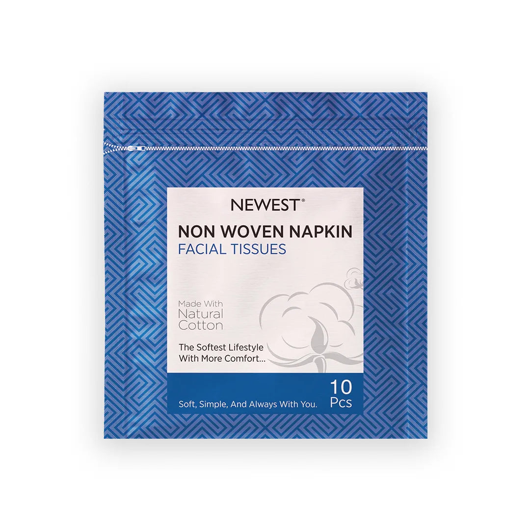 NEWEST NON WOVEN NAPKIN FACIAL TISSUE-(10 PCS)