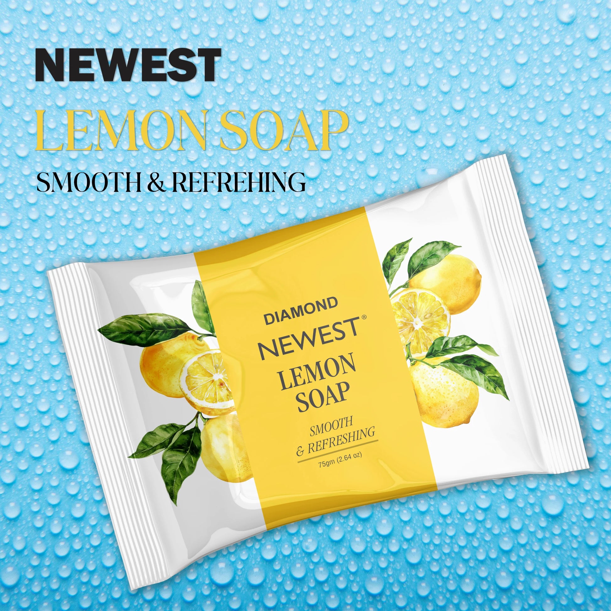 NEWEST LEMON SOAP SMOOTH & REFRESHING 75GM