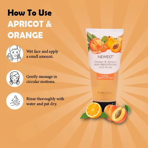 NEWEST APRICOT & ORANGE FACE WASH