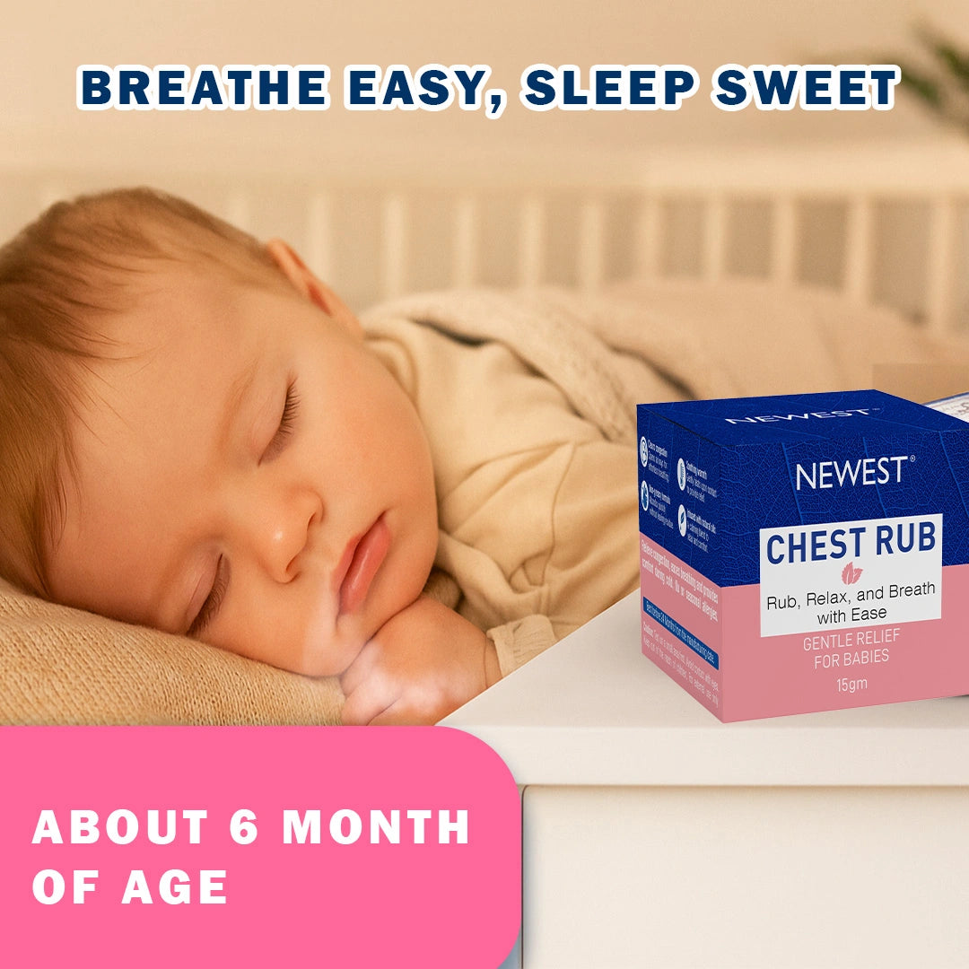 NEWEST CHEST RUB GENTLE RELIEF FOR BABIES(15 GM)