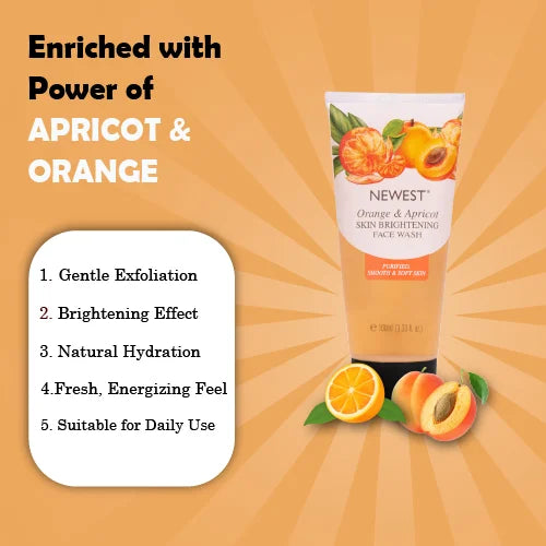 NEWEST APRICOT & ORANGE FACE WASH