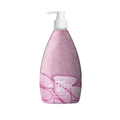 NEWEST PINK ALOE VERA GEL FOR SKIN,HAIR,BODY 300ML