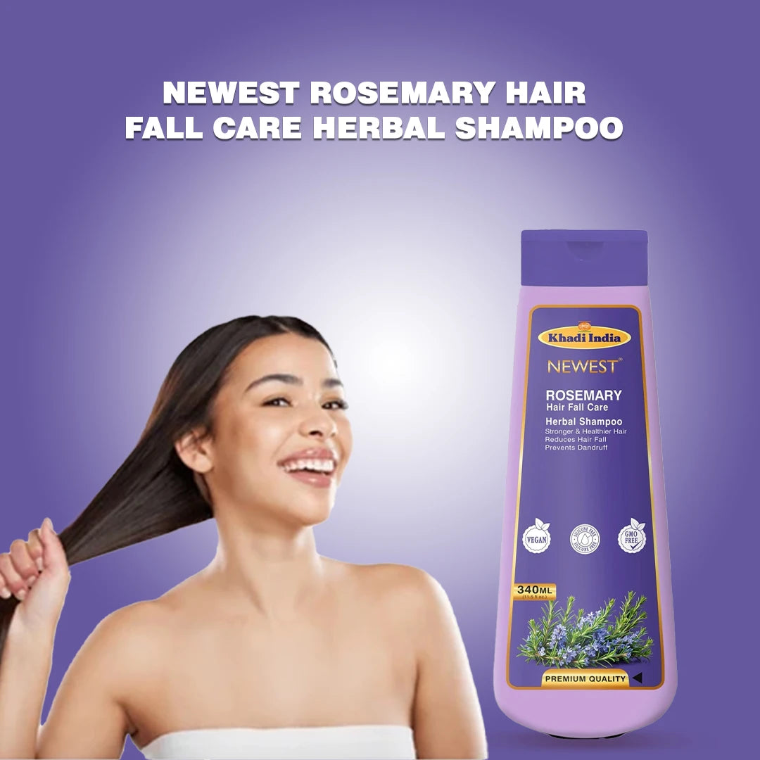 NEWEST ROSEMARY HAIR FALL CARE HERBAL SHAMPOO 340ML