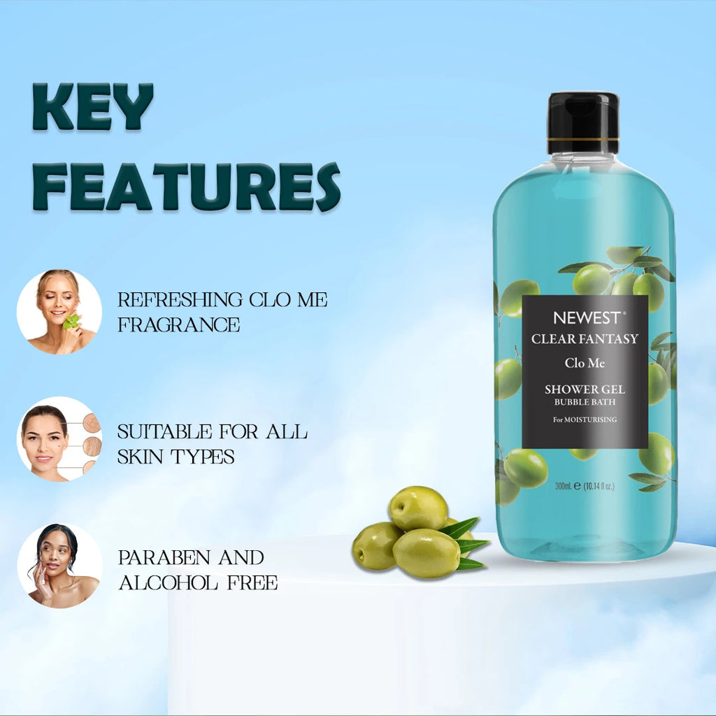 NEWEST CLO ME SHOWER GEL 300ML
