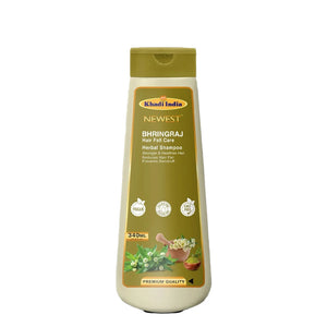 NEWEST BHRINGRAJ HAIR FALL CARE HERBAL SHAMPOO 340ML