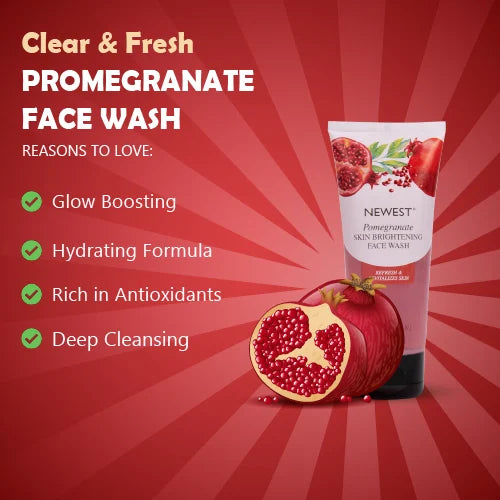 NEWEST PROMEGRANATE FACE WASH 100ML