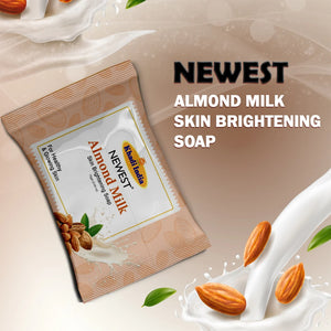 NEWEST ALMOND MILK SKIN BRIGHTENING SOAP 75GM