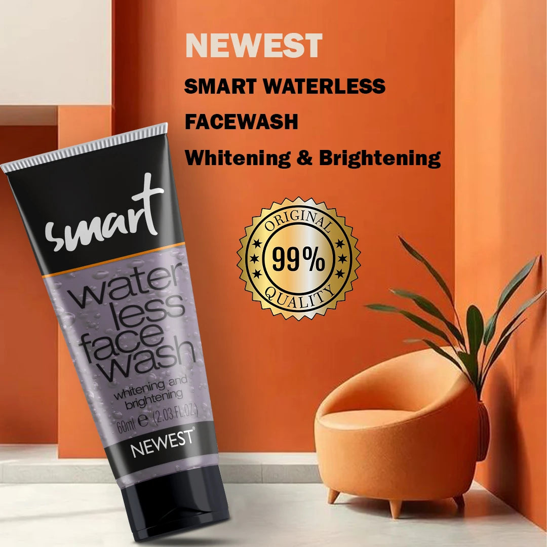 NEWEST SMART WATERLESS FACEWASH - Whitening & Brightening (60ML)