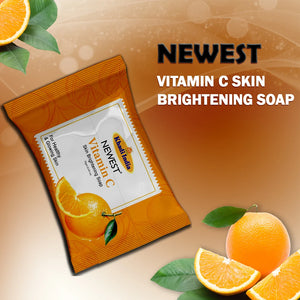 NEWEST VITAMIN C SKIN BRIGHTENING SOAP 75GM