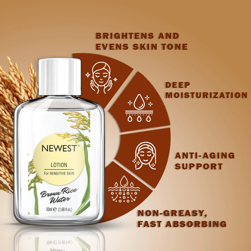 NEWEST BROWN RICE KIT | SHOWER GEL | SHAMPOO | LOTION