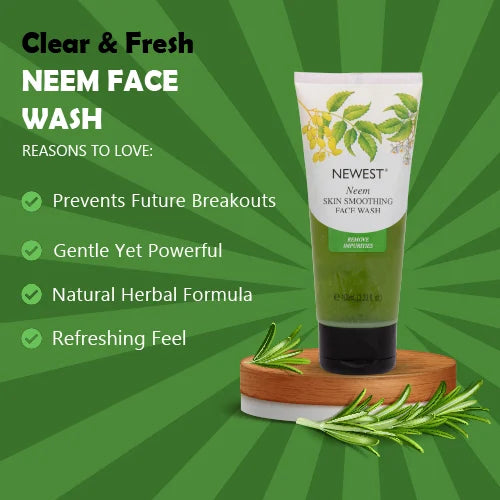 NEWEST NEEM FACE WASH 100ML