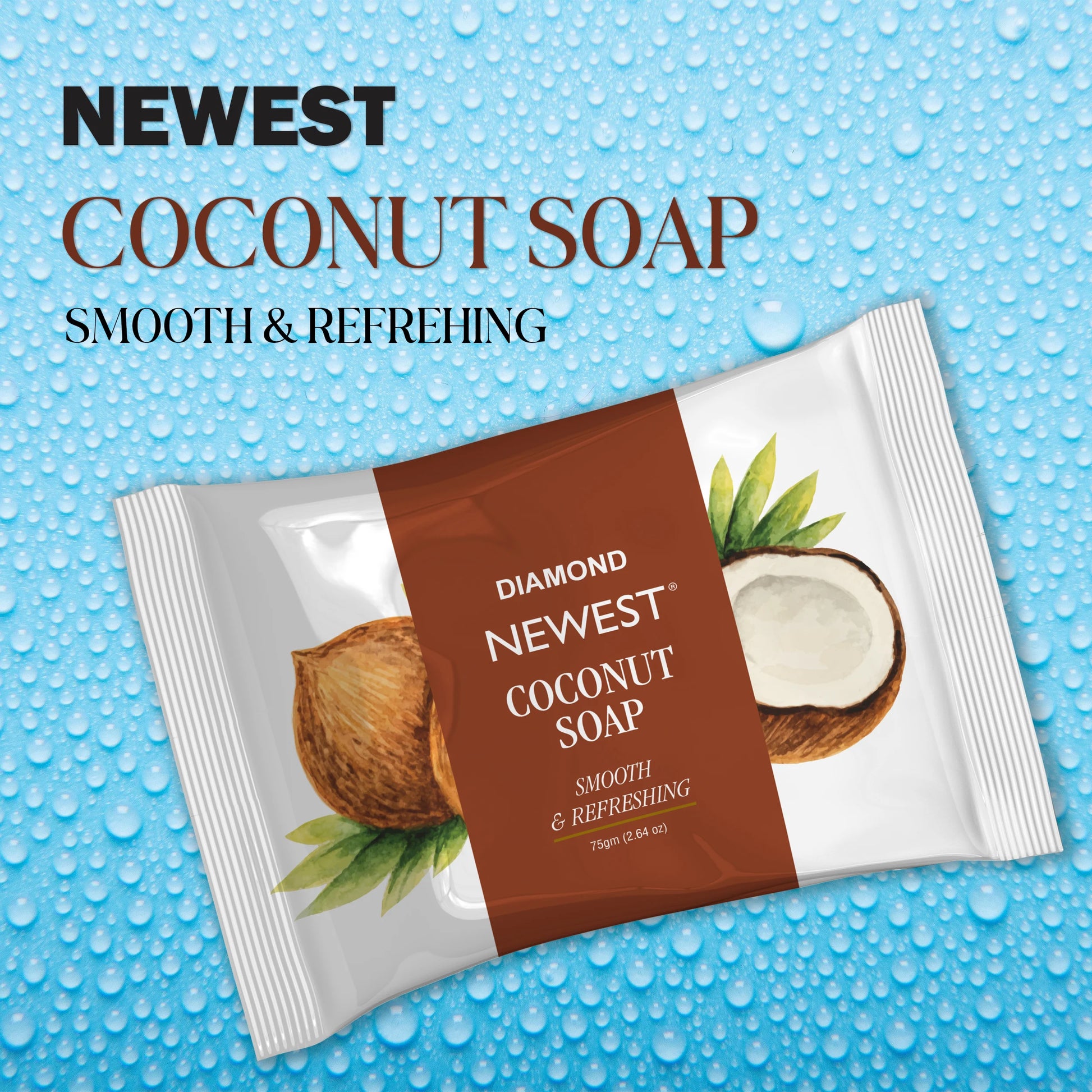 NEWEST TUNDER COCONUT SOAP 75 GM