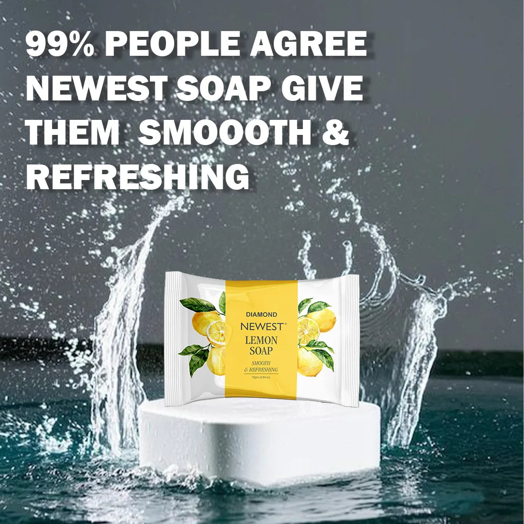 NEWEST LEMON SOAP SMOOTH & REFRESHING 75GM