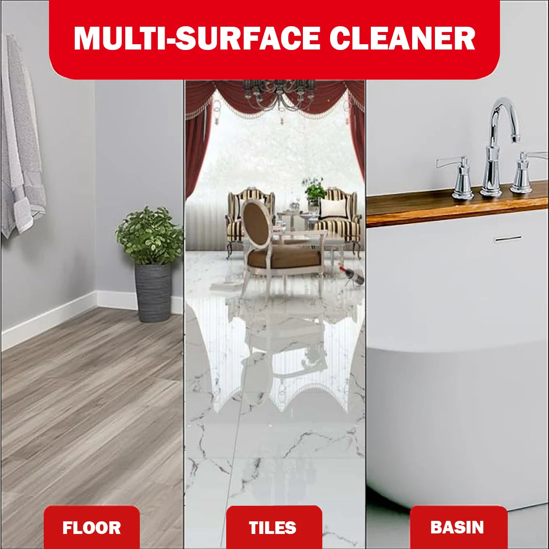 NEUCLEAN BATHROOM CLEANER SUPER POWER 500ML